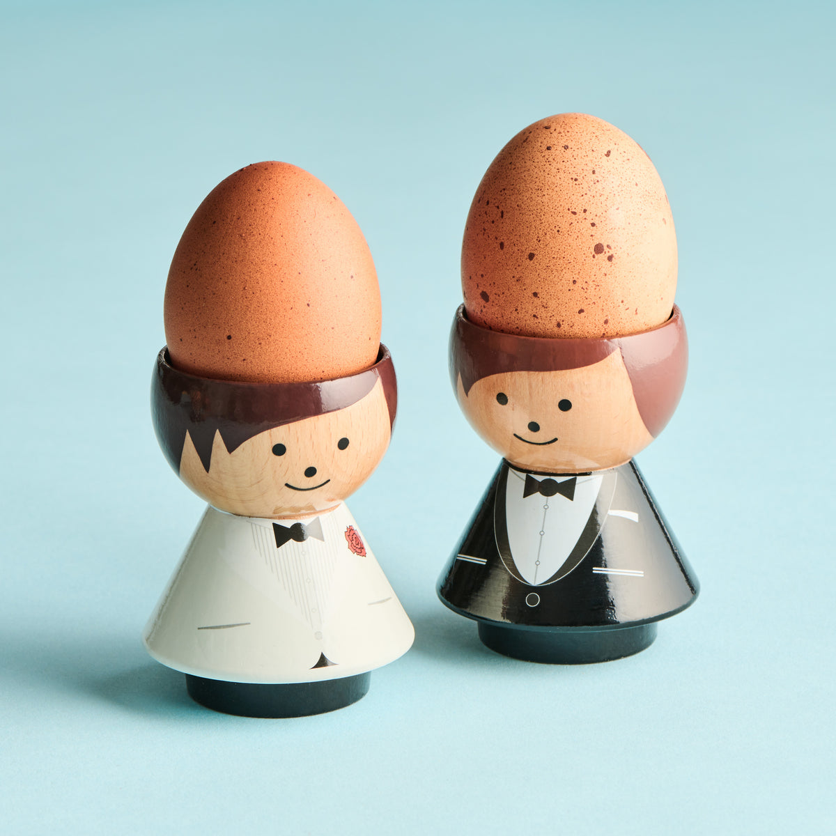 The James Egg Cup - White Dinner Jacket Edition