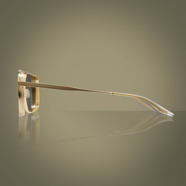 James Bond Scaramanga Sunglasses - Gold / Gold Rush Edition | 007Store