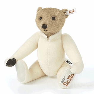 James Bond Dr. Julius No Teddy Bear - Numbered Edition - By Steiff