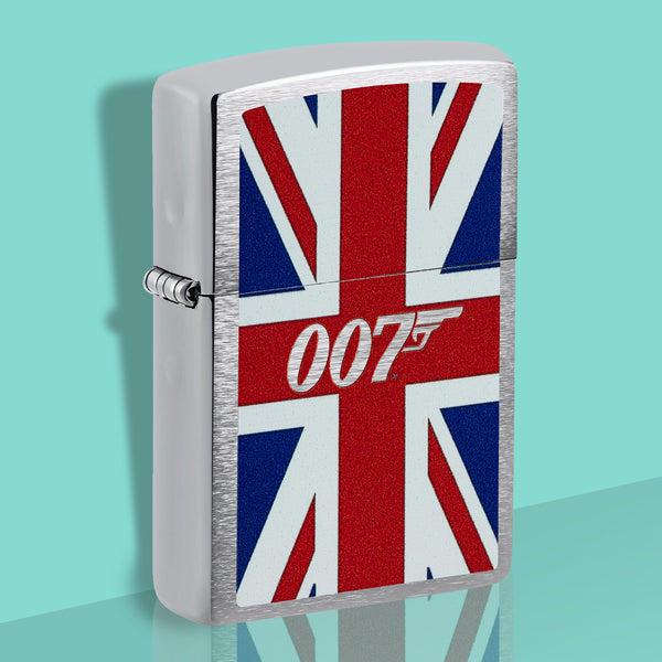 James Bond Zippo Lighter - 007 Union Jack Edition | 007Store