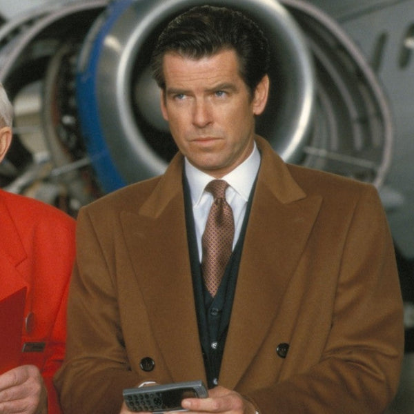 James Bond Tomorrow Never Dies Diamond Silk Tie By Turnbull Asser