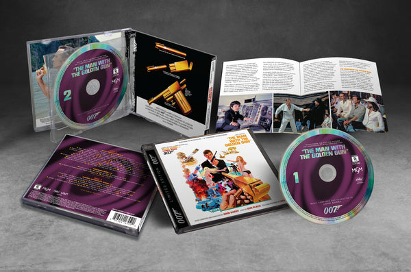 James Bond The Man With The Golden Gun Soundtrack 2 CD Set | 007Store