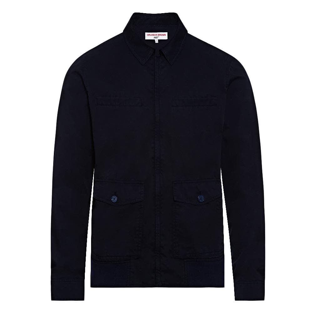 Midnight Blue Harrington Jacket - Octopussy Edition - By Orlebar Brown - 007STORE