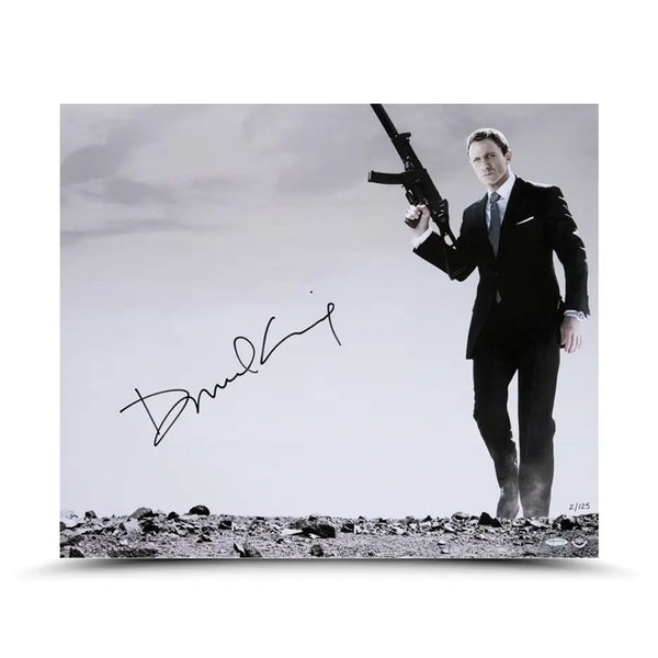 James Bond Daniel Craig Autographed Print Quantum Of Solace | 007Store