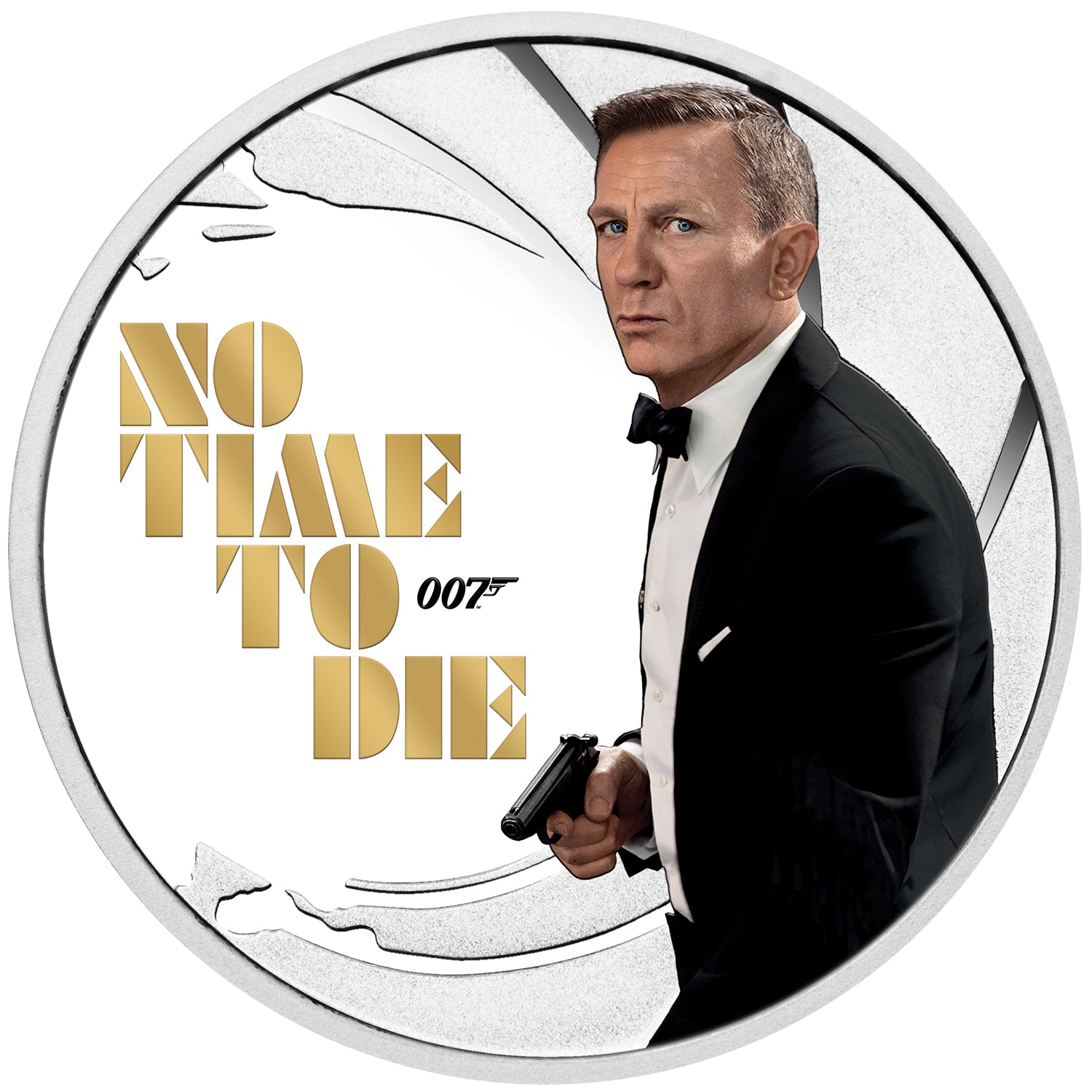 James Bond 1/2 oz Silver Proof 25 Coin Series - By The Perth Mint SCOIN PERTH MINT 