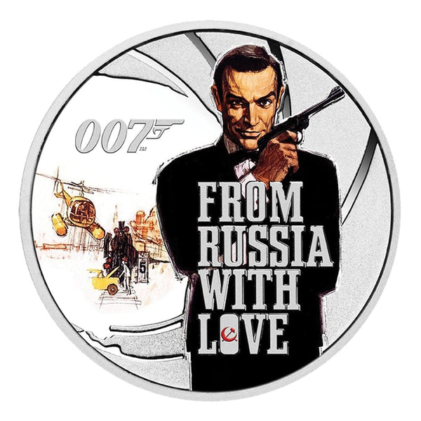 James Bond From Russia With Love 1963 007Store perth coin