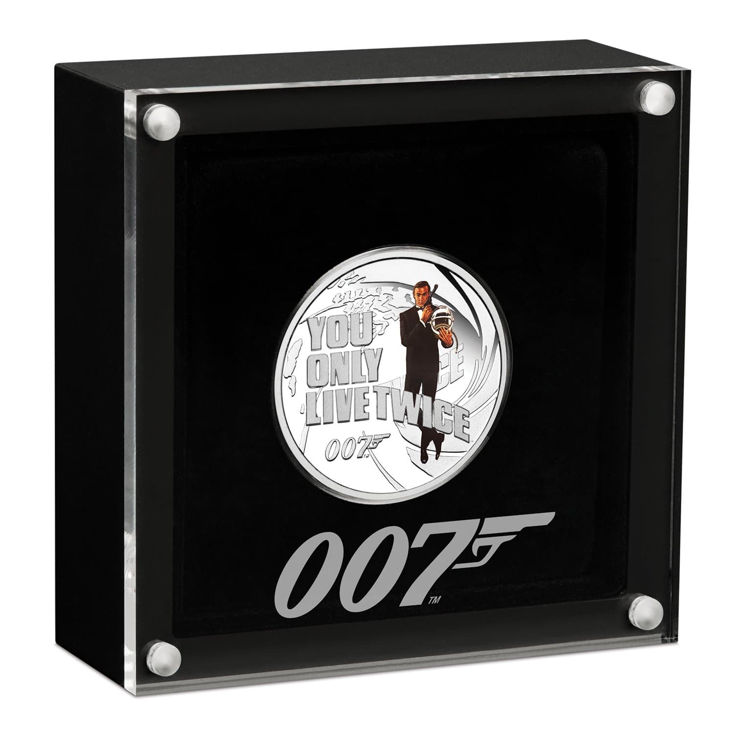 James Bond You Only Live Twice 1/2 oz Silver Proof Coin - By The Perth Mint COIN PERTH MINT 