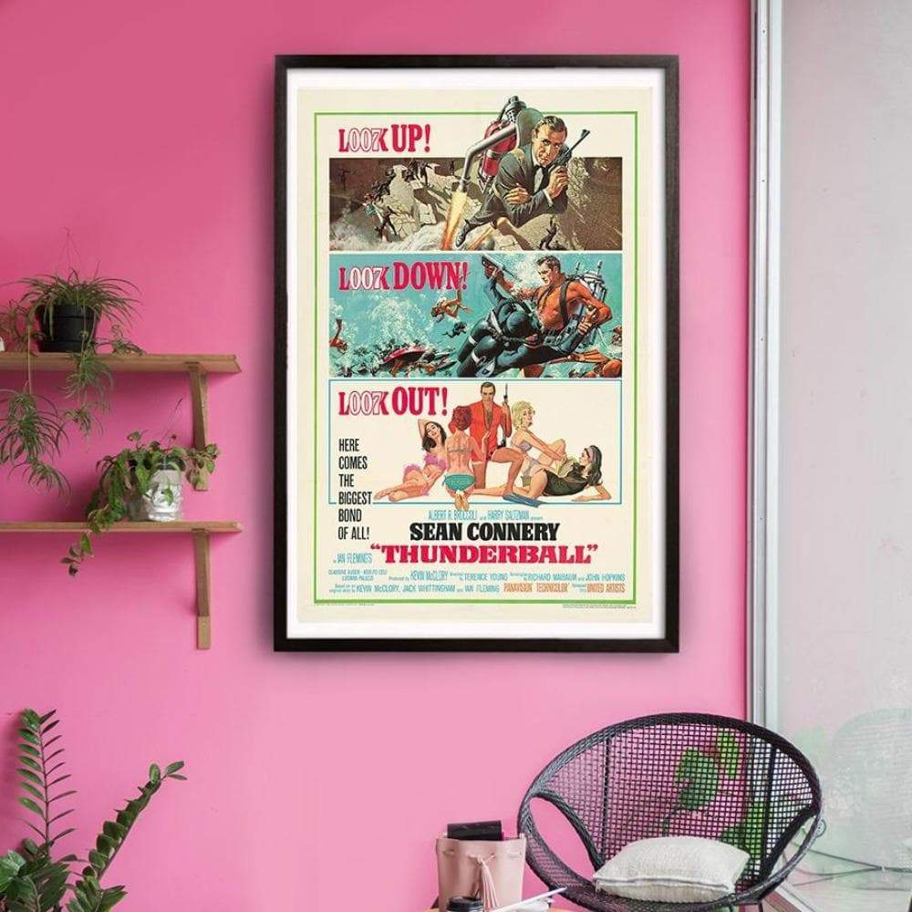 Thunderball Fine Art Print - Numbered Edition (Unframed) - 007STORE