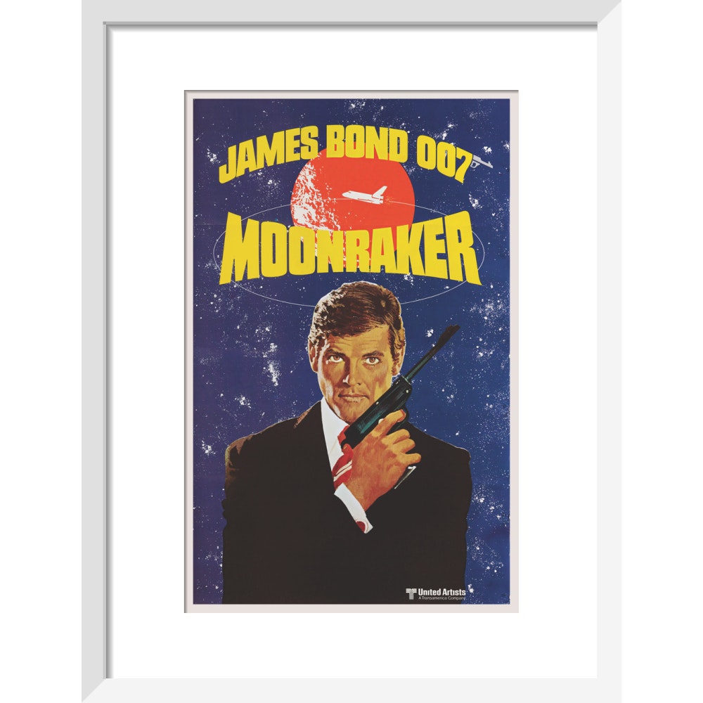 James Bond Moonraker Framed Art Print - By King & McGaw