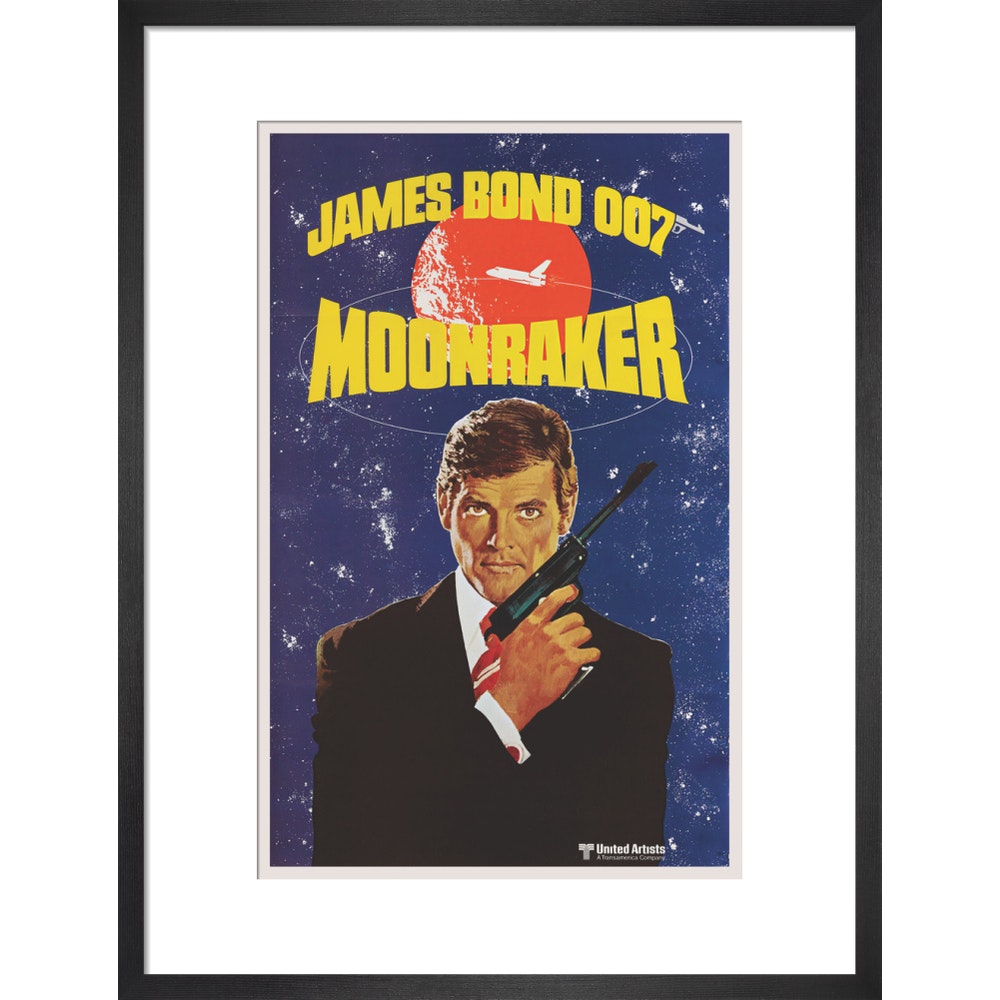 James Bond Moonraker Framed Art Print - By King & McGaw
