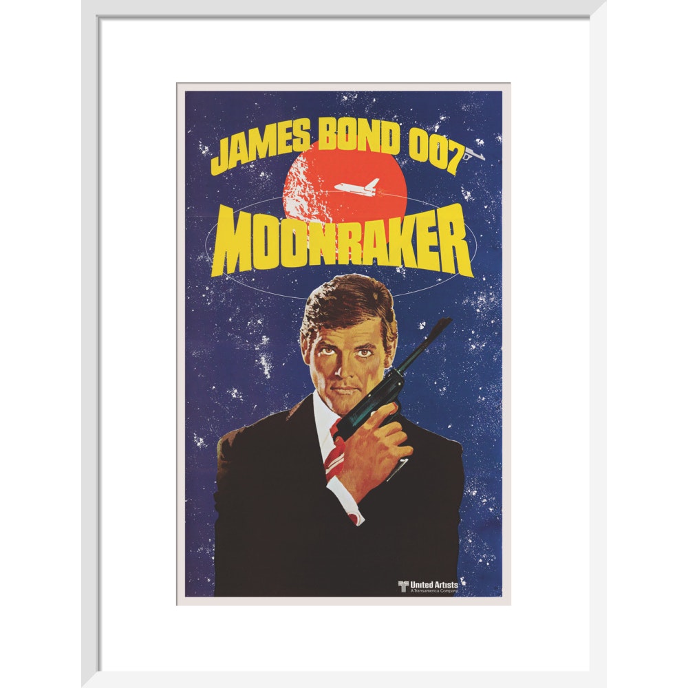 James Bond Moonraker Framed Art Print - By King & McGaw