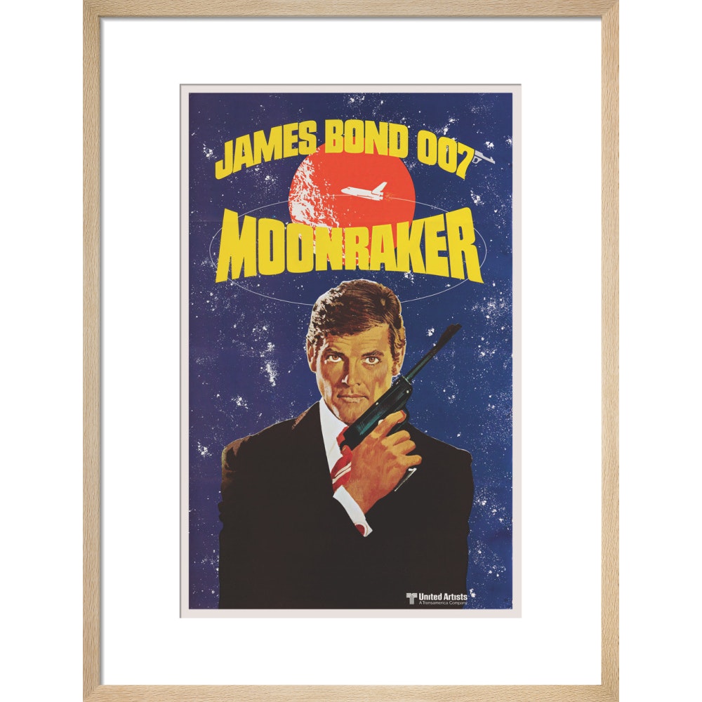 James Bond Moonraker Framed Art Print - By King &amp; McGaw