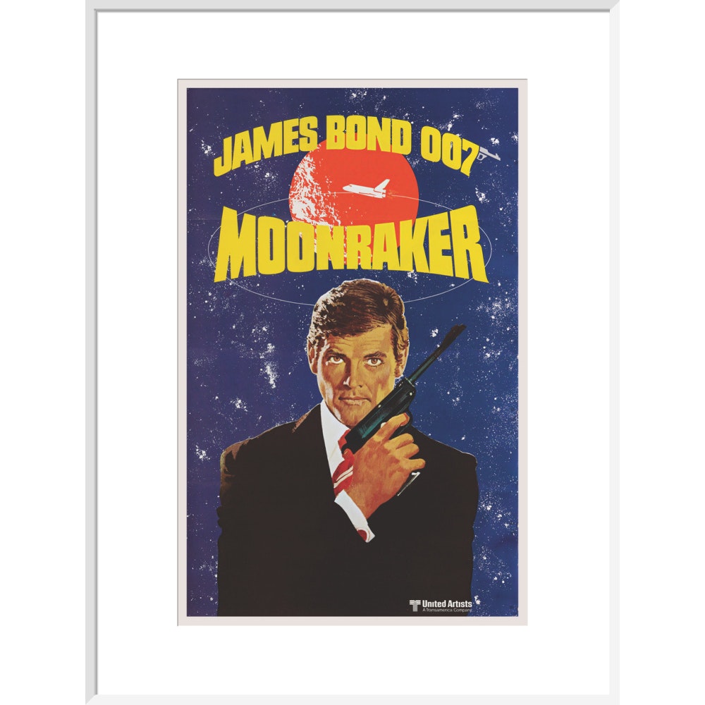 James Bond Moonraker Framed Art Print - By King & McGaw