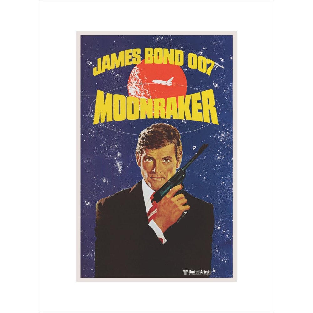 James Bond Moonraker Framed Art Print - By King &amp; McGaw