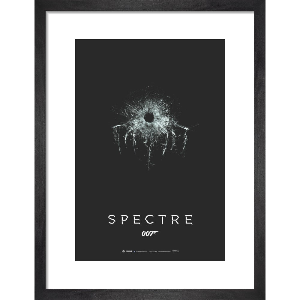 James Bond Spectre Framed Art Print - By King & McGaw