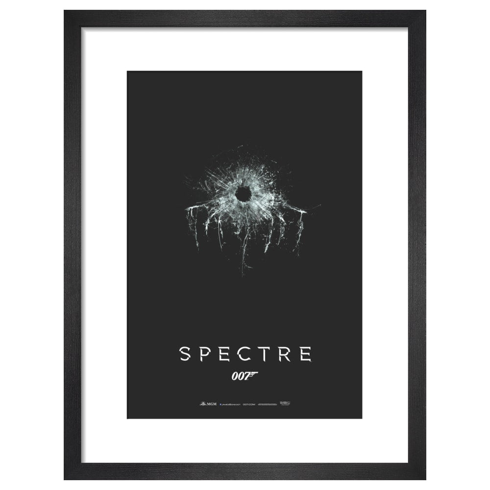 James Bond Spectre Framed Art Print - By King & McGaw