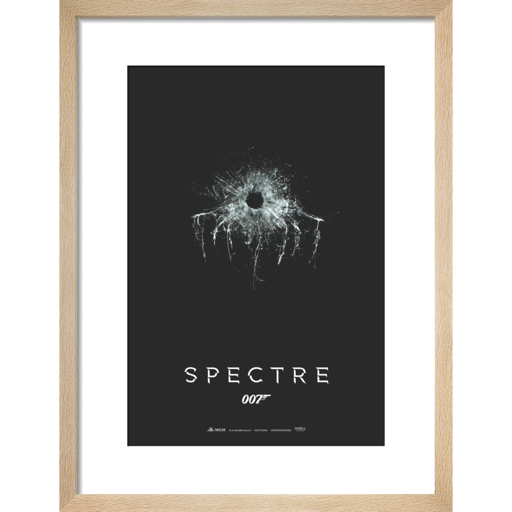 James Bond Spectre Framed Art Print - By King & McGaw