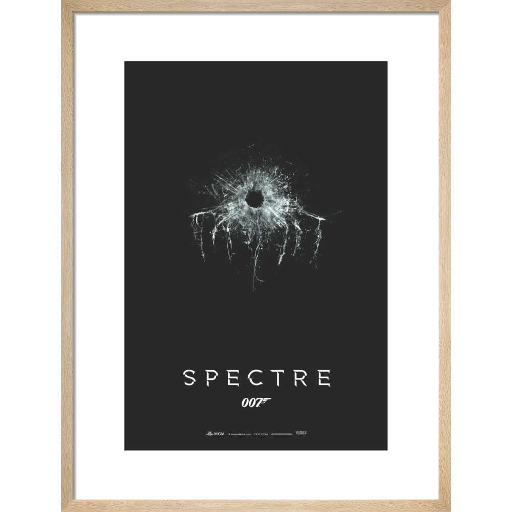 James Bond Spectre Framed Art Print - By King & McGaw
