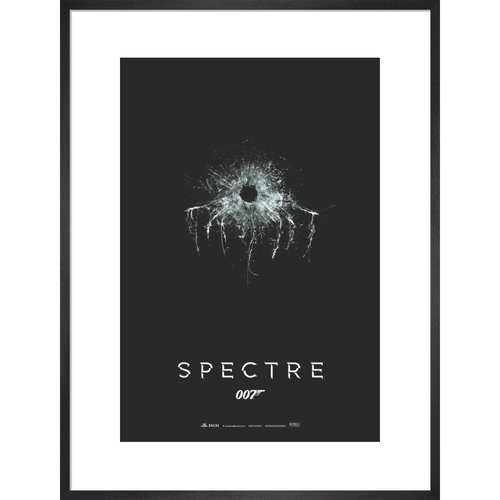 James Bond Spectre Framed Art Print - By King & McGaw