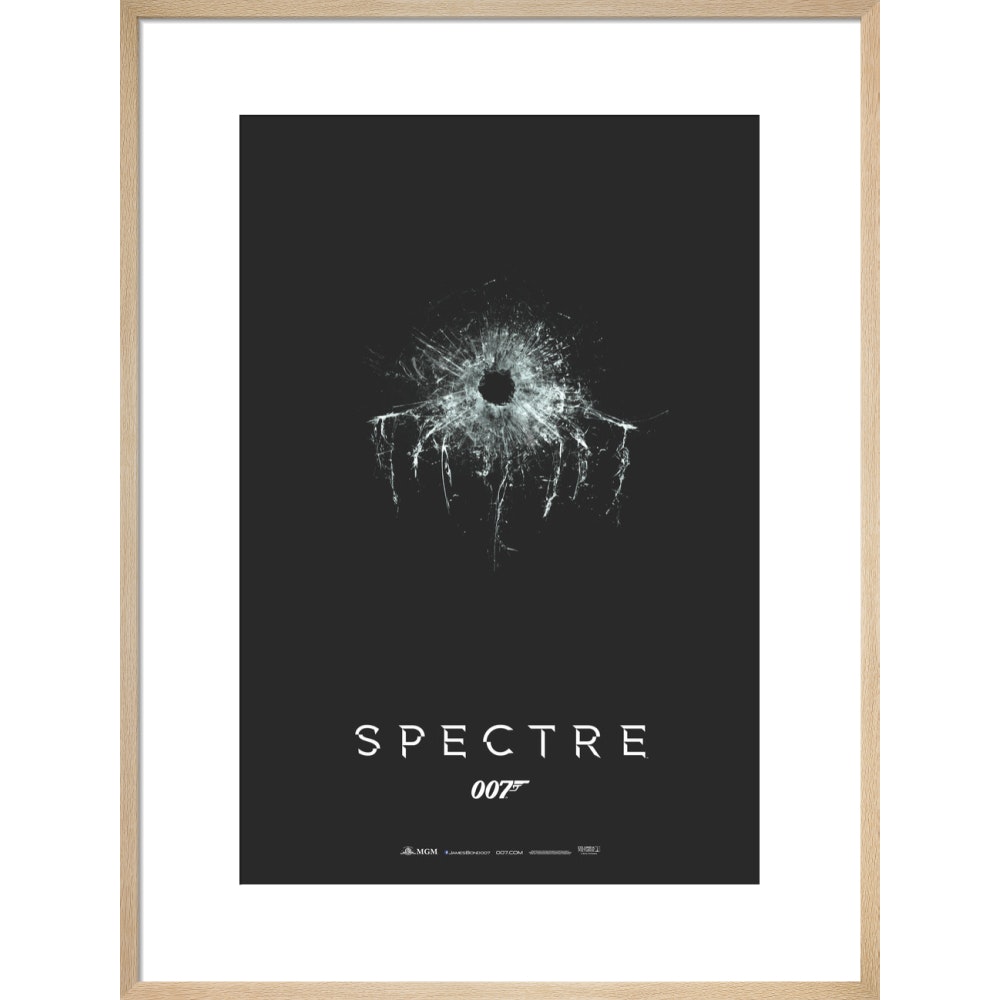 James Bond Spectre Framed Art Print - By King & McGaw