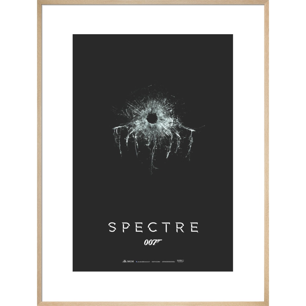 James Bond Spectre Framed Art Print - By King & McGaw