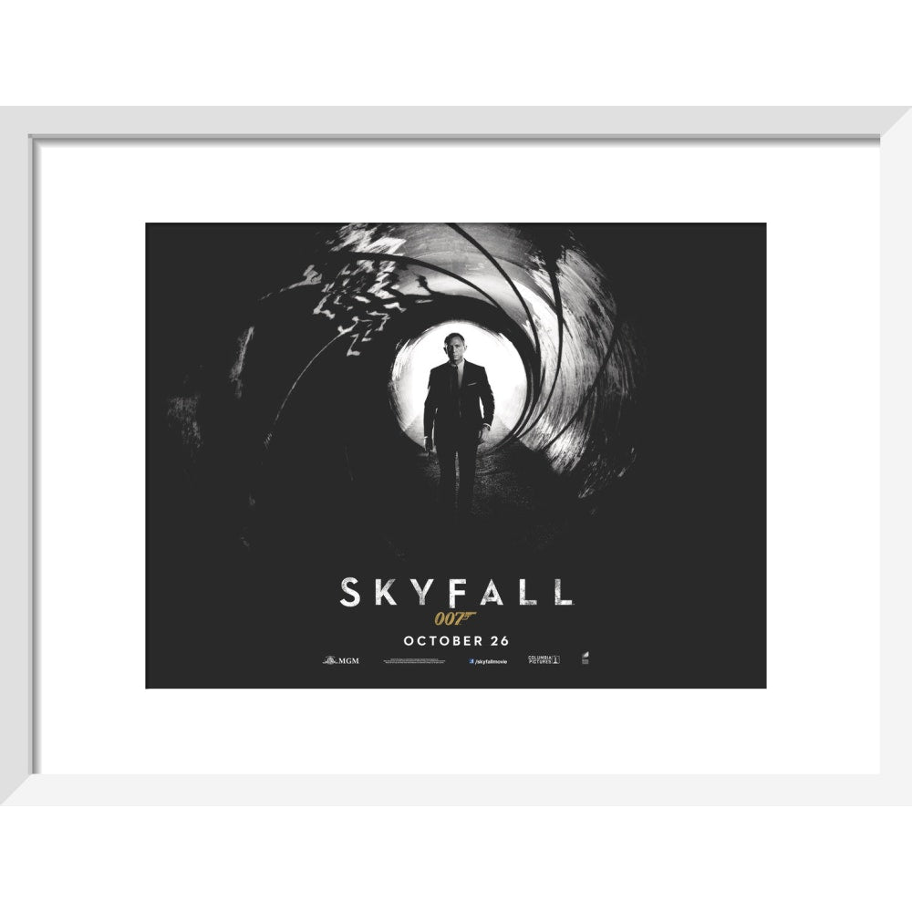 James Bond Skyfall Framed Art Print - By King & McGaw