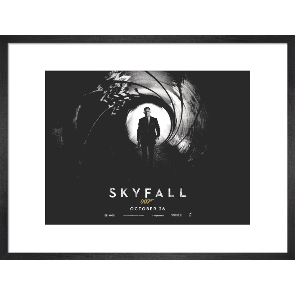 James Bond Skyfall Framed Art Print - By King & McGaw