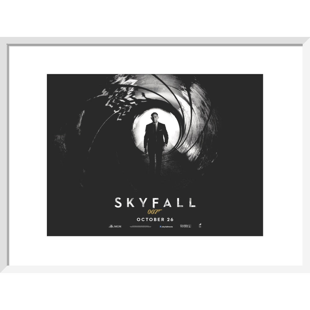 James Bond Skyfall Framed Art Print - By King & McGaw