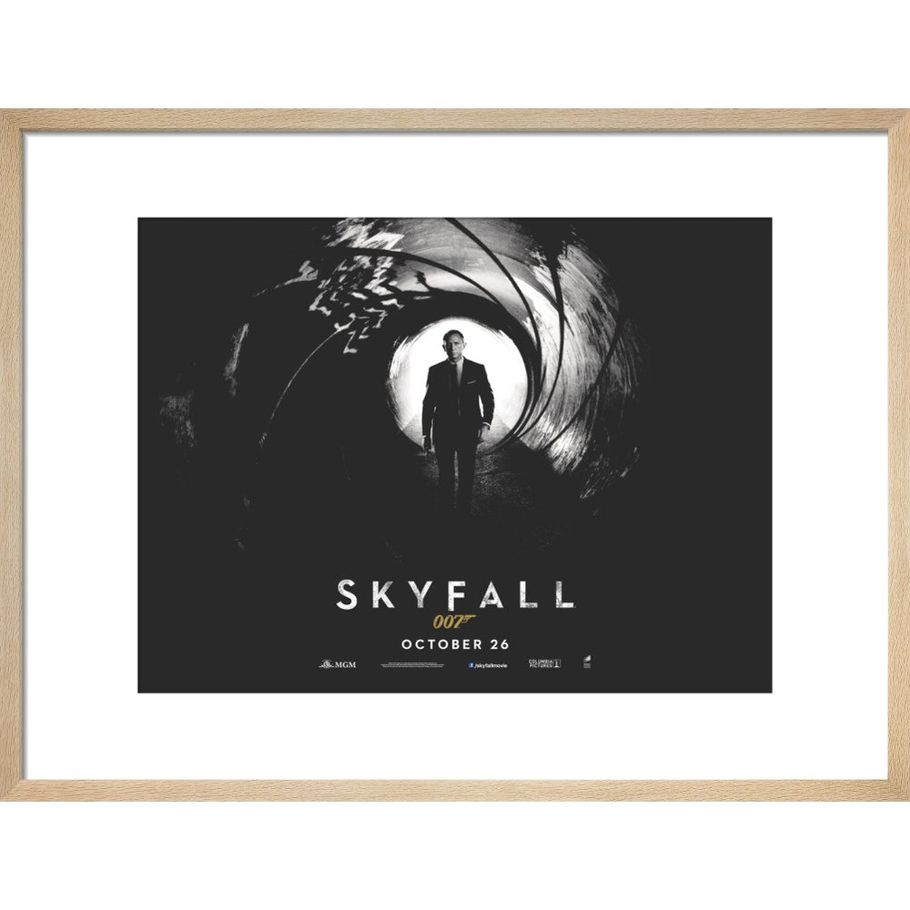 James Bond Skyfall Framed Art Print - By King & McGaw