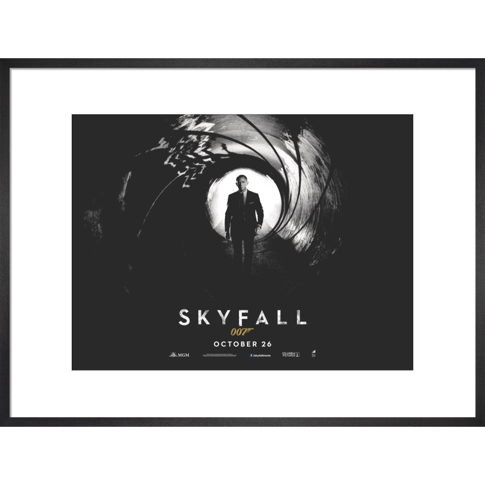 James Bond Skyfall Framed Art Print - By King & McGaw