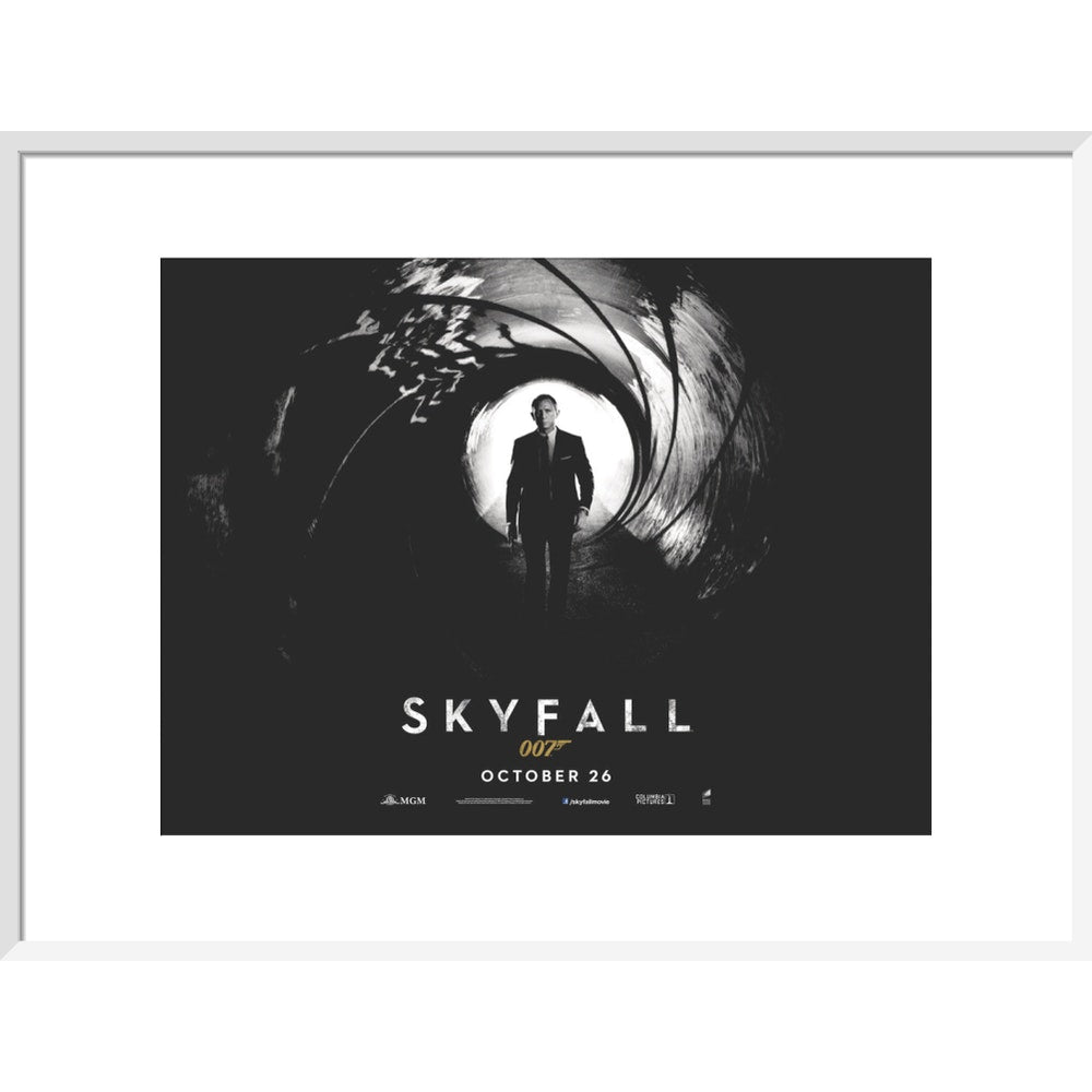 James Bond Skyfall Framed Art Print - By King & McGaw