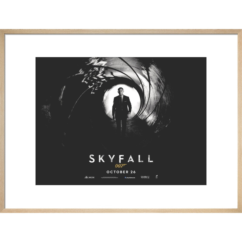 James Bond Skyfall Framed Art Print - By King & McGaw