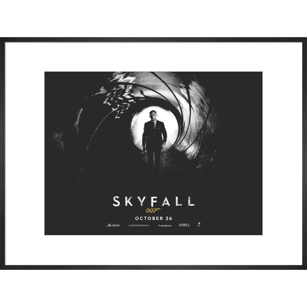 James Bond Skyfall Framed Art Print - By King & McGaw