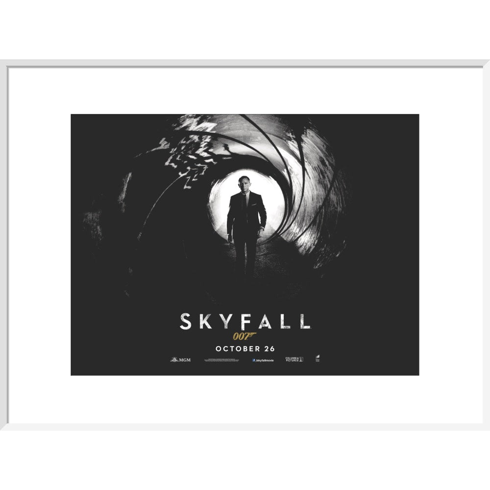 James Bond Skyfall Framed Art Print - By King & McGaw