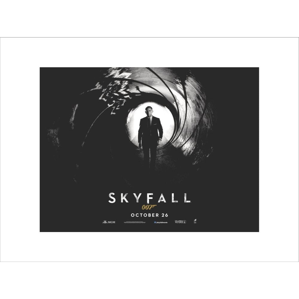 James Bond Skyfall Framed Art Print - By King & McGaw