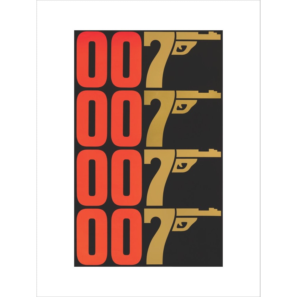 James Bond The Man With The Golden Gun Graphic Framed Art Print - By King & McGaw 007Store