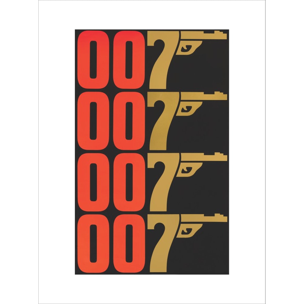 James Bond The Man With The Golden Gun Graphic Framed Art Print - By King & McGaw 007Store