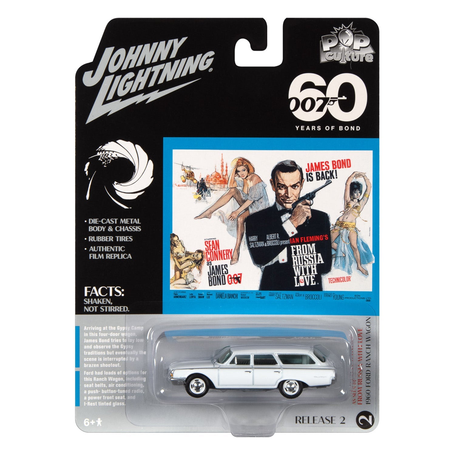James Bond Ford Ranch Wagon Model Car - From Russia With Love Edition - By Johnny Lightning (Outlet Item) 007Store