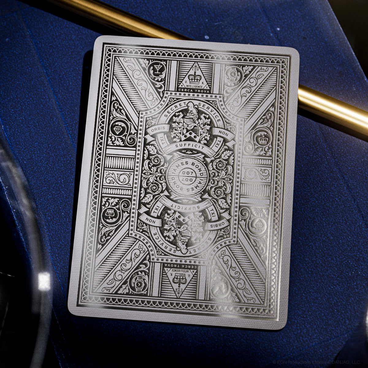 James Bond Playing Cards - Silver Edition - By theory11