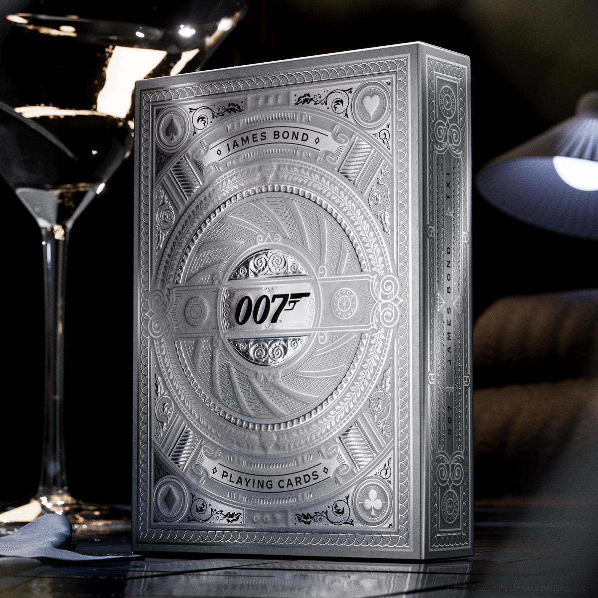 James Bond Playing Cards - Silver Edition - By theory11 007Store