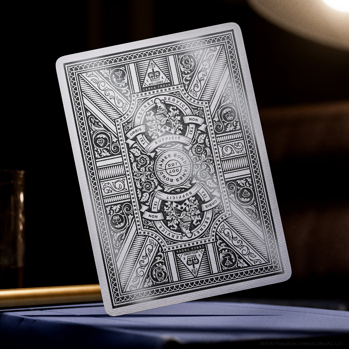 James Bond Playing Cards - Silver Edition - By theory11