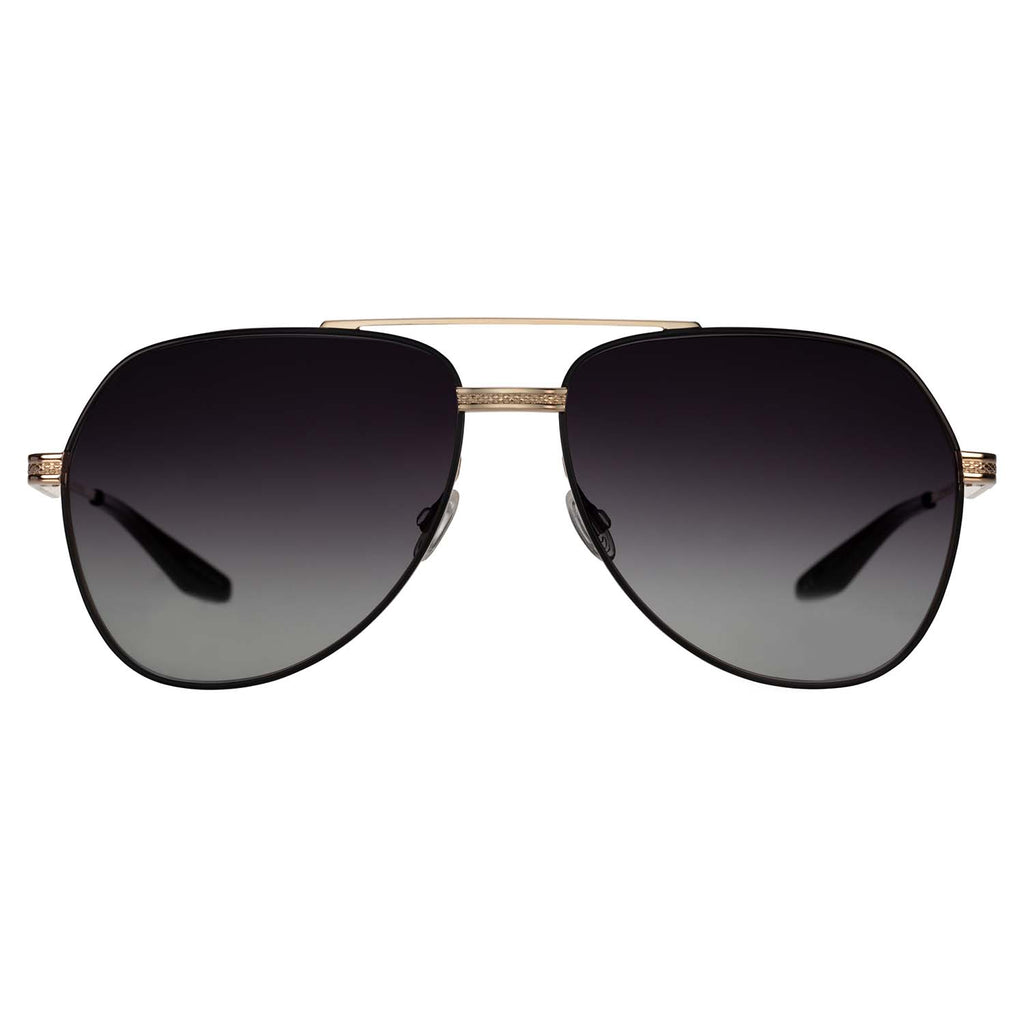 James Bond Avtak Black/Gold Sunglasses By Barton Perreira | 007Store
