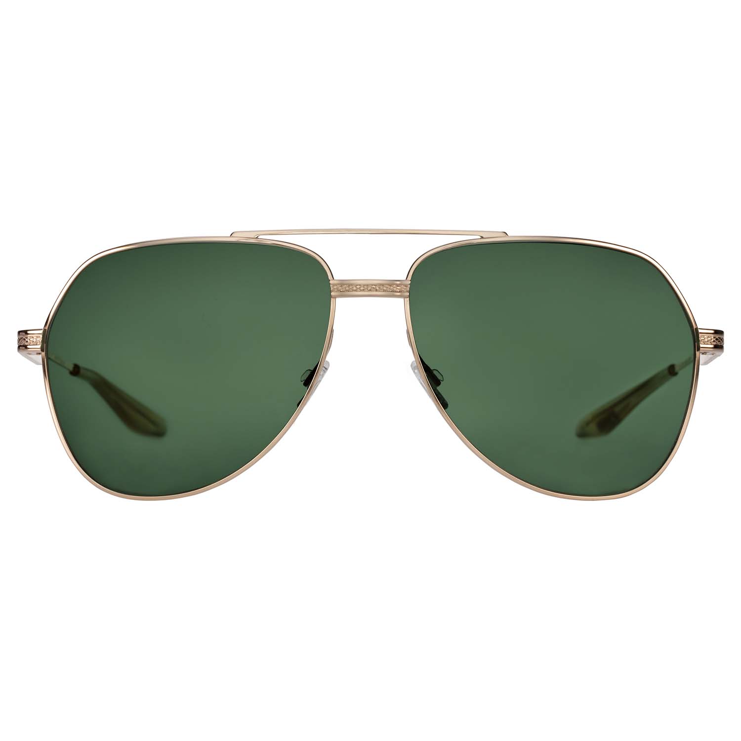 007 Avtak Gold / Bottle Green By Barton Perreira SUNGLASSSES Barton Perreira 
