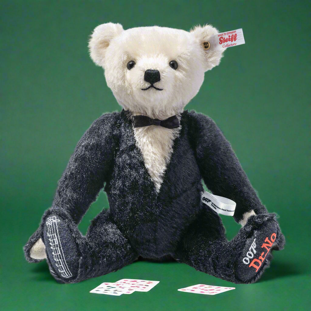 James Bond Musical Teddy Bear - Dr. No Numbered Edition - By Steiff (Outlet Item)