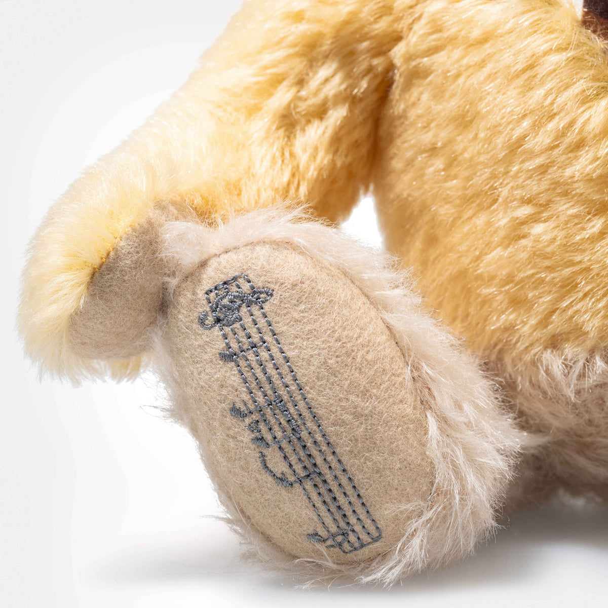 James Bond Musical Auric Goldfinger Teddy Bear - Numbered Edition - By Steiff