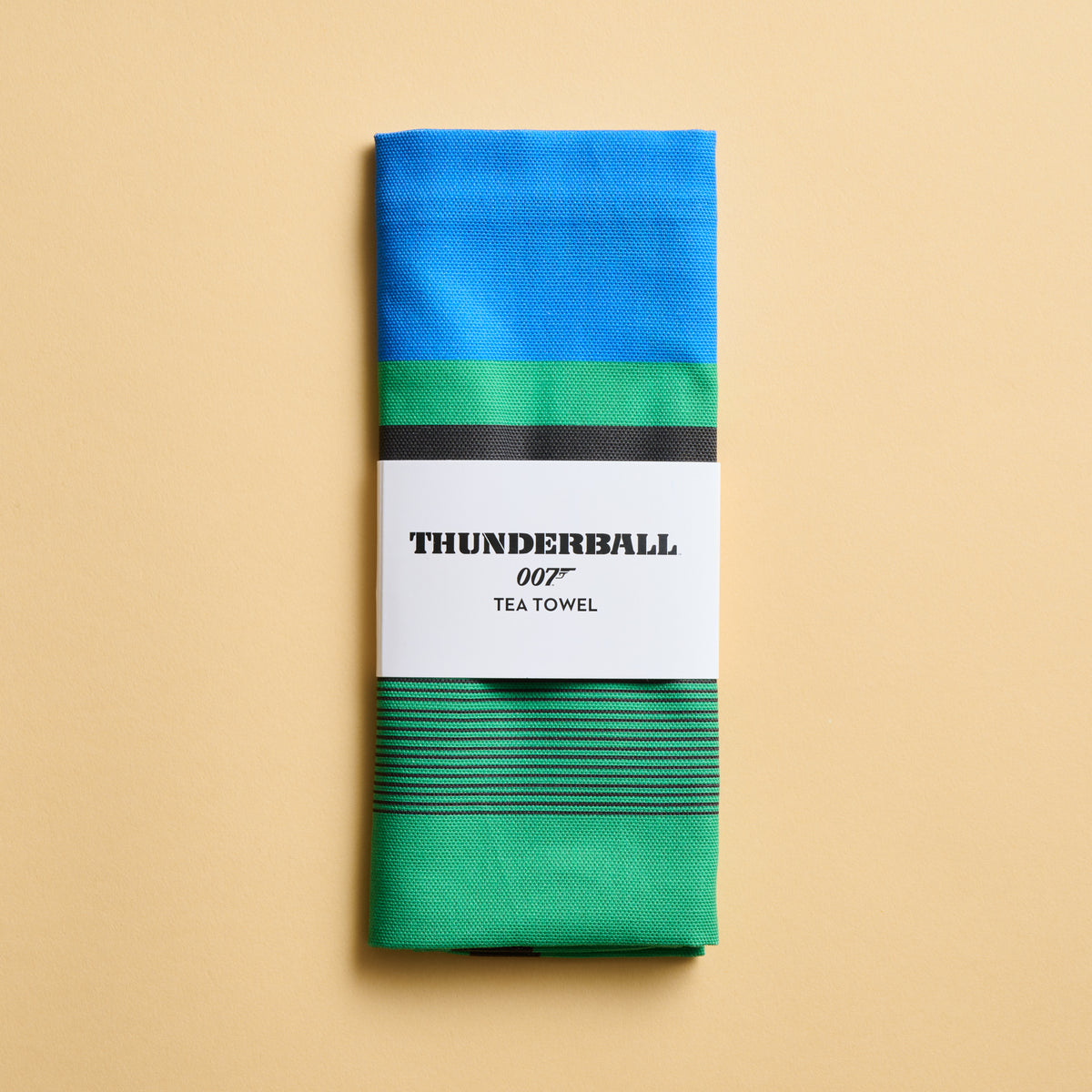 James Bond Thunderball Tea Towel - 60th Anniversary Edition