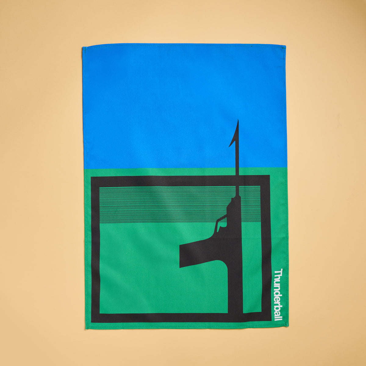 James Bond Thunderball Tea Towel - 60th Anniversary Edition
