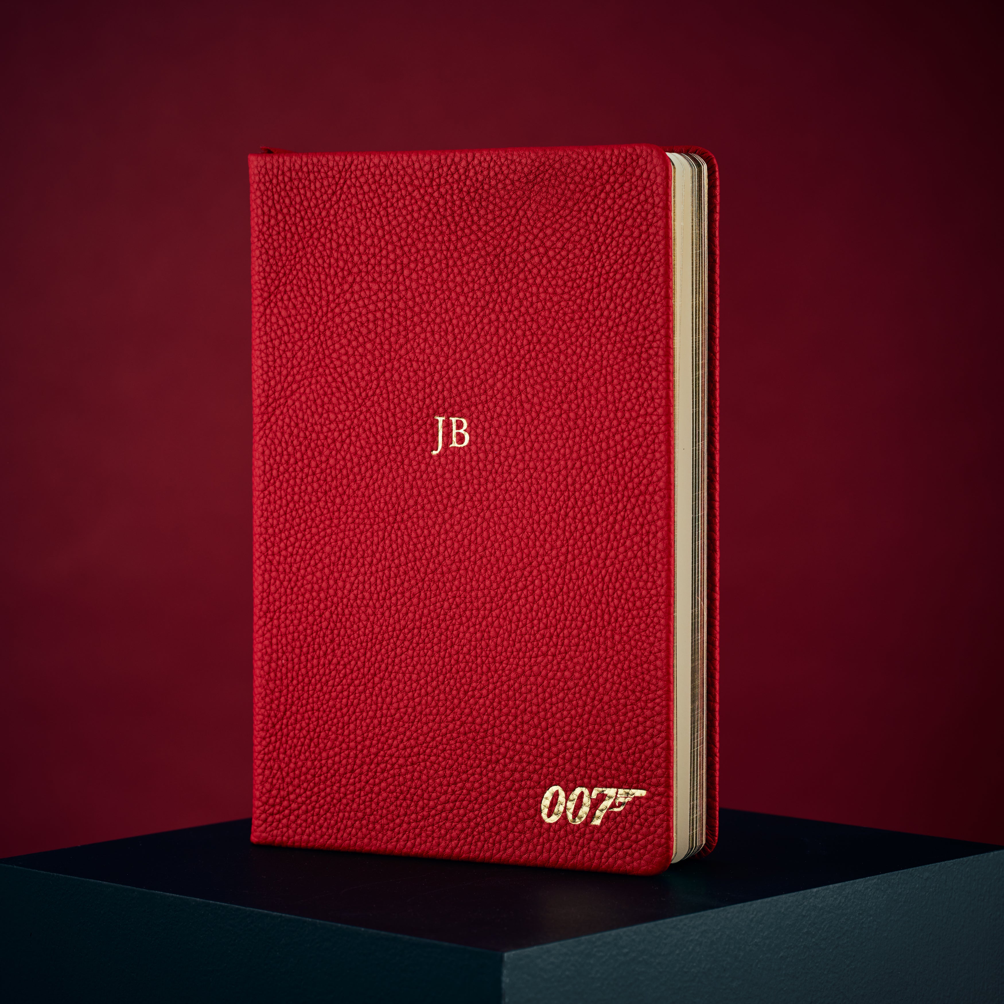 James Bond 007 Personalised Leather A5 Notebook | 007Store
