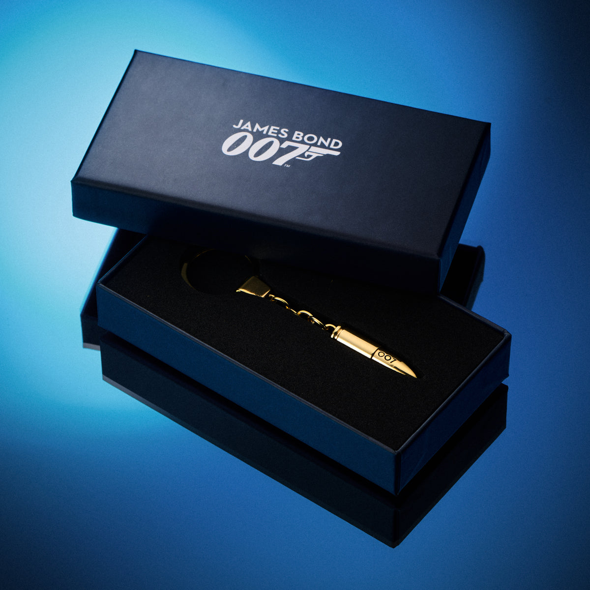 James Bond Golden Bullet Keyring - The Man With The Golden Gun Edition