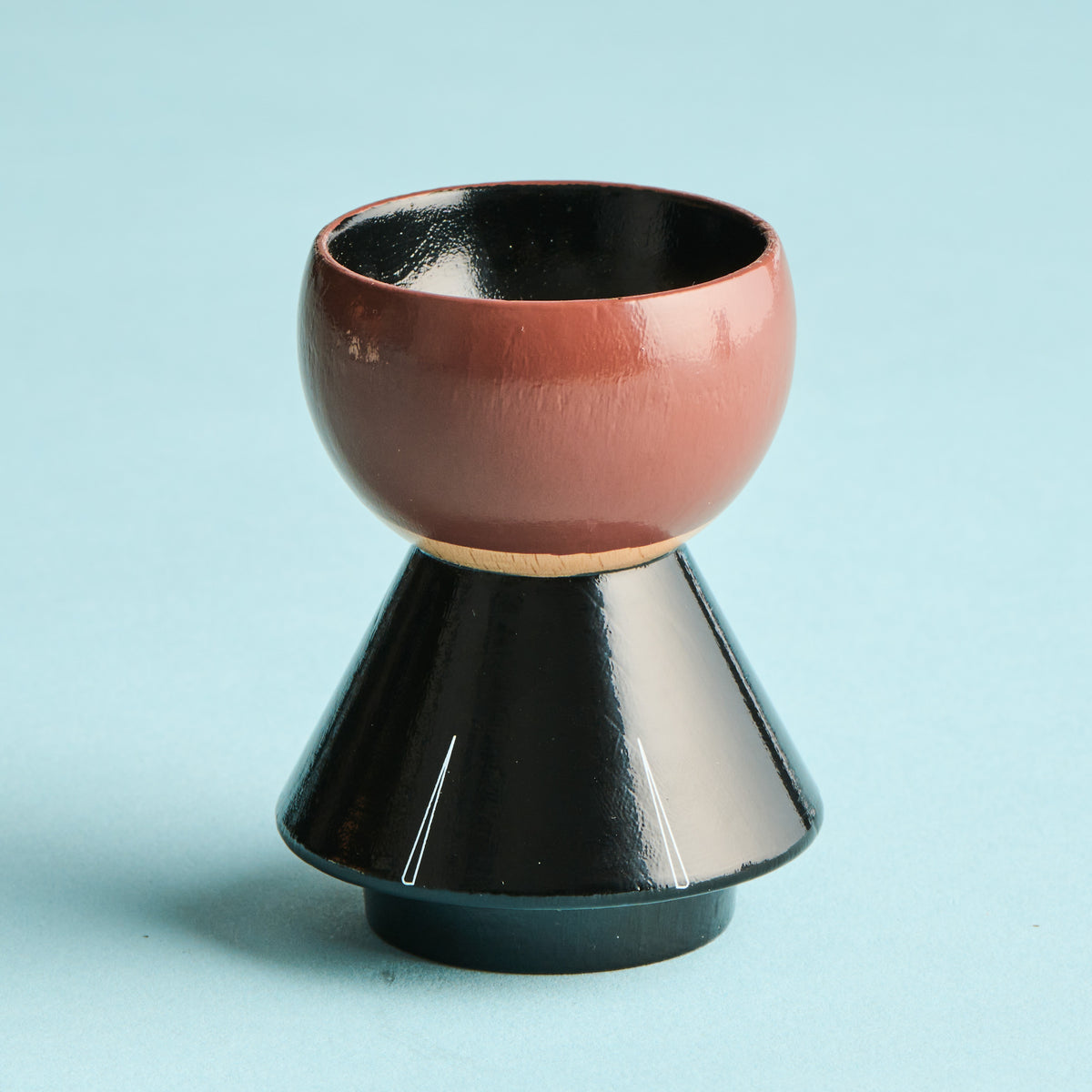 The James Egg Cup - Black Dinner Suit Edition